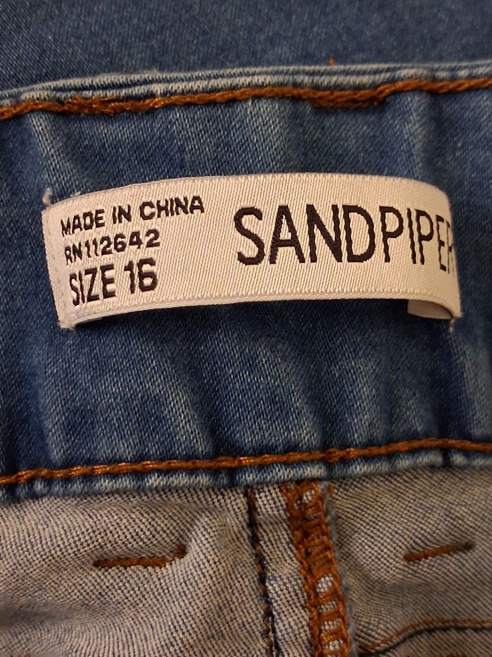 Sandpiper Women's Straight Leg Jeans - Blue